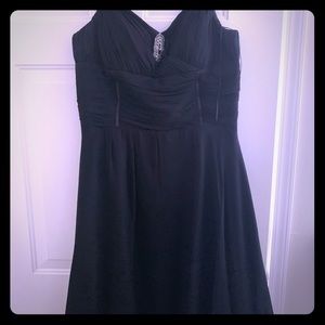 Black evening dress